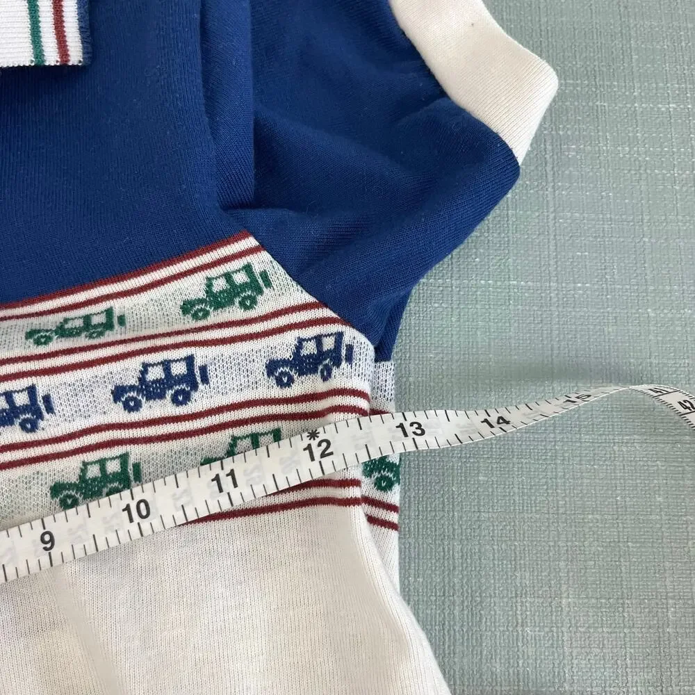 Vintage OshKosh B'gosh Jeep Polo Shirt 7 USA